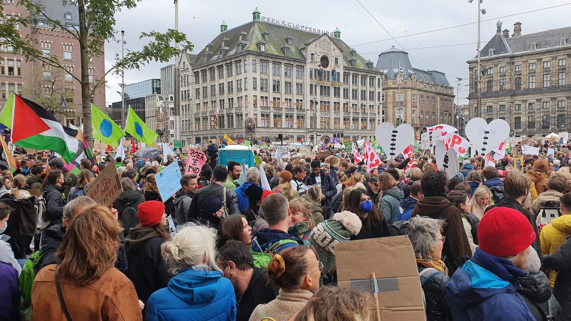 Klimaatdemonstratie Amsterdam 1